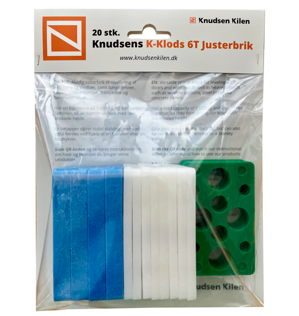 Knudsen Kilen K-Block 6T spacer block hanger card